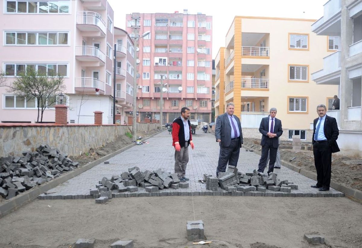 Nazilli'de Üst Yapı Çalışmaları Devam Ediyor