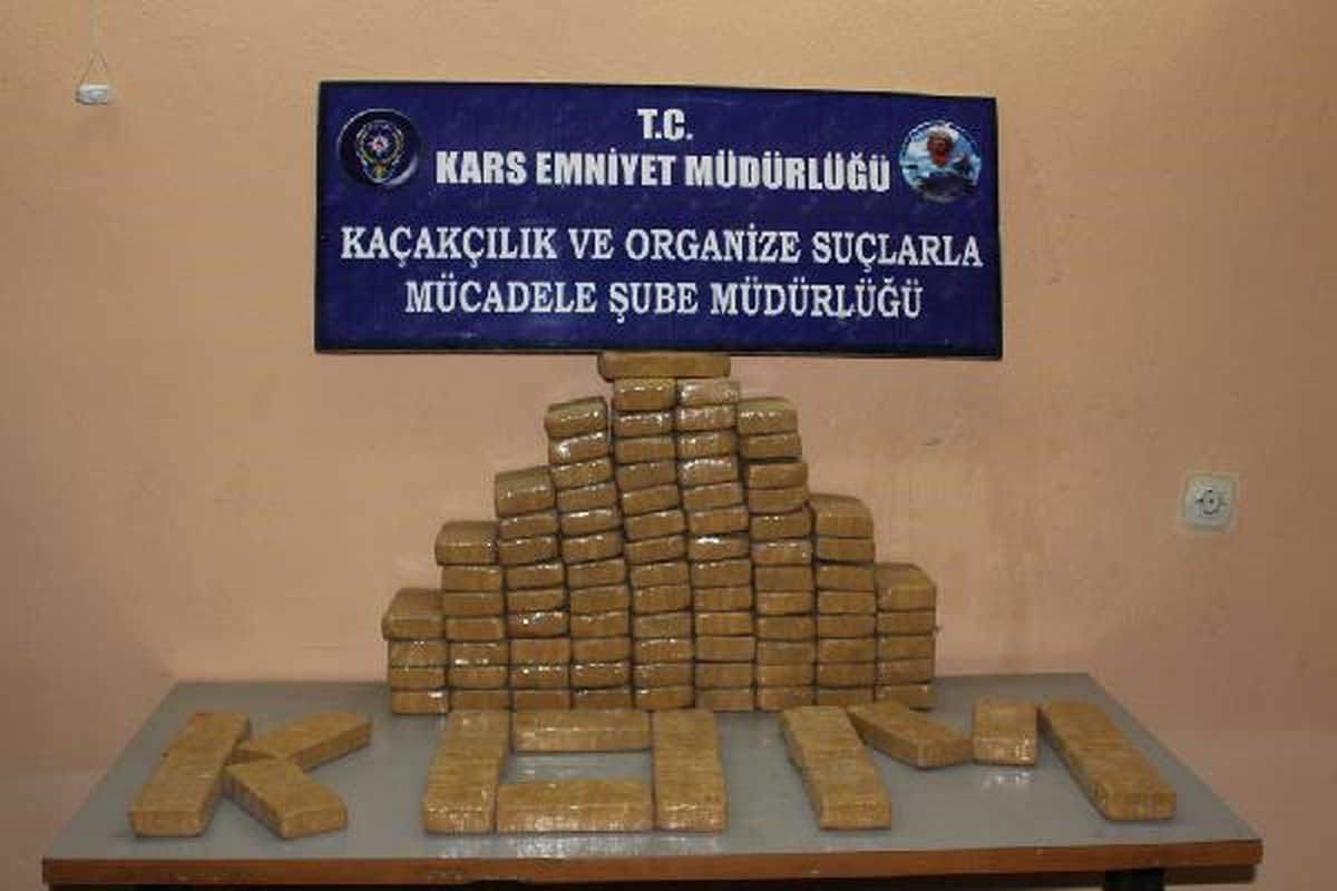 Otomobilde 51 Kilo Eroin Ele Geçirildi