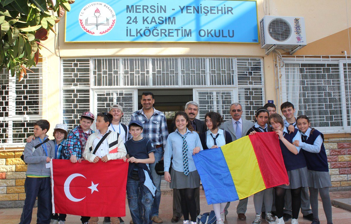 24 Kasım İlköğretim Okulu Yabancı Öğrencileri Ağırlıyor