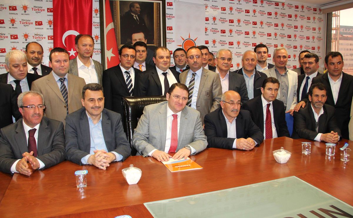 AK Parti Genel Merkezi\'nin Samsun Adayı Çetinkaya