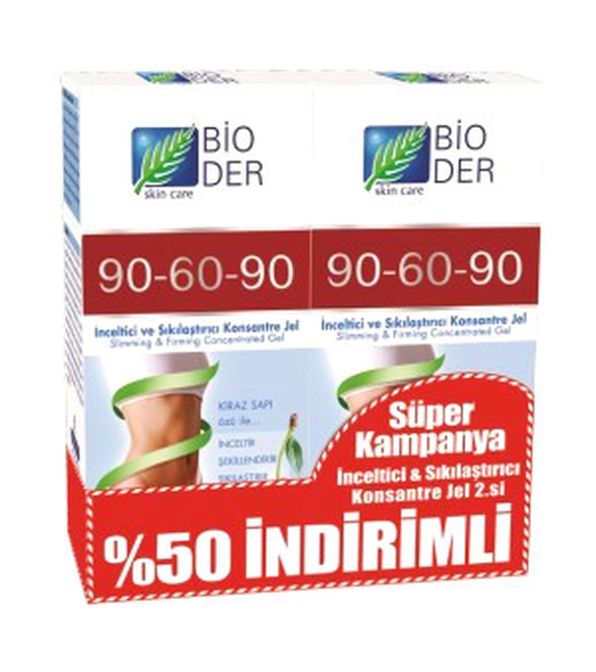 Bioder 90-60-90 İnceltici Jel