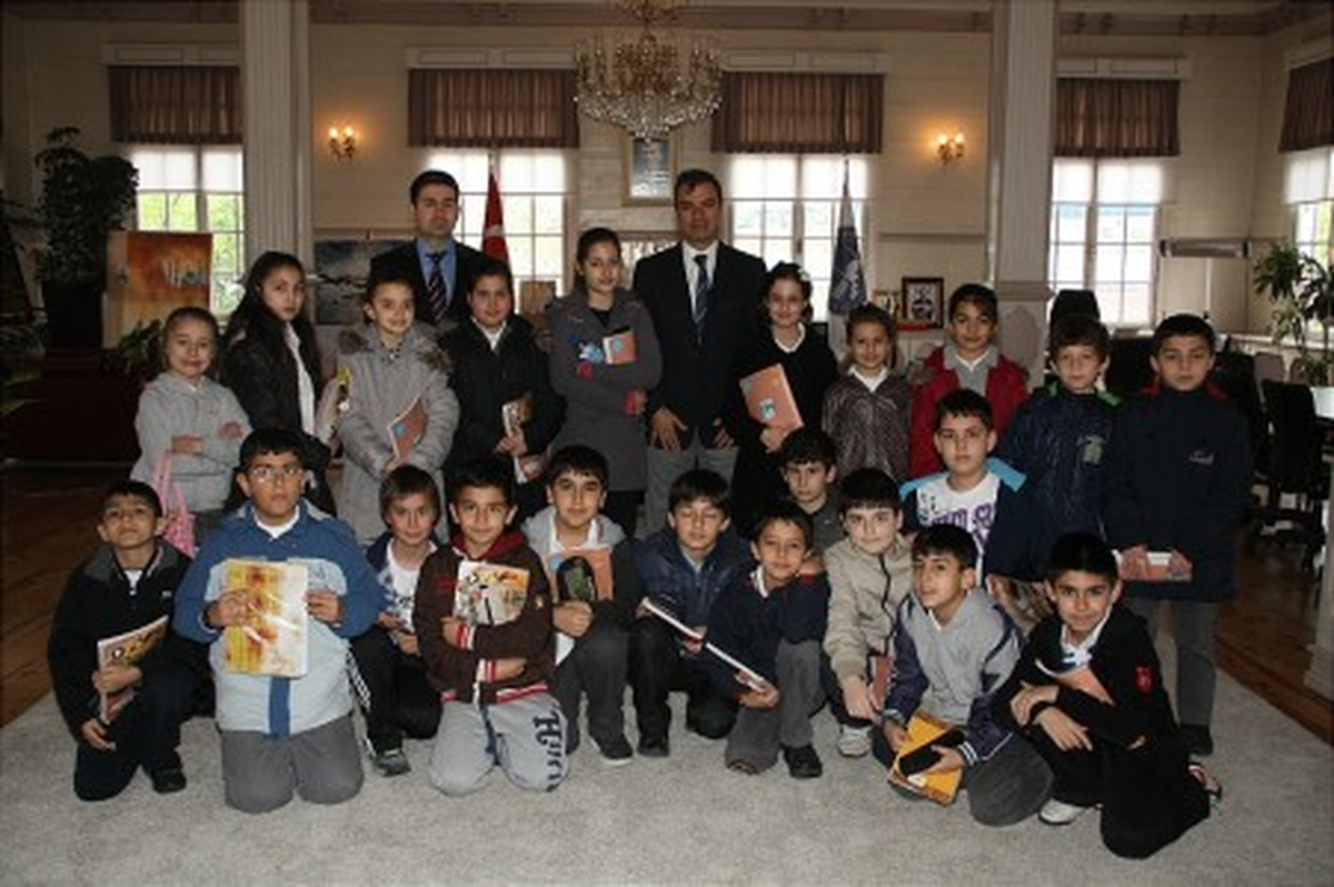 Burç Koleji\'nden Belediyeye Ziyaret