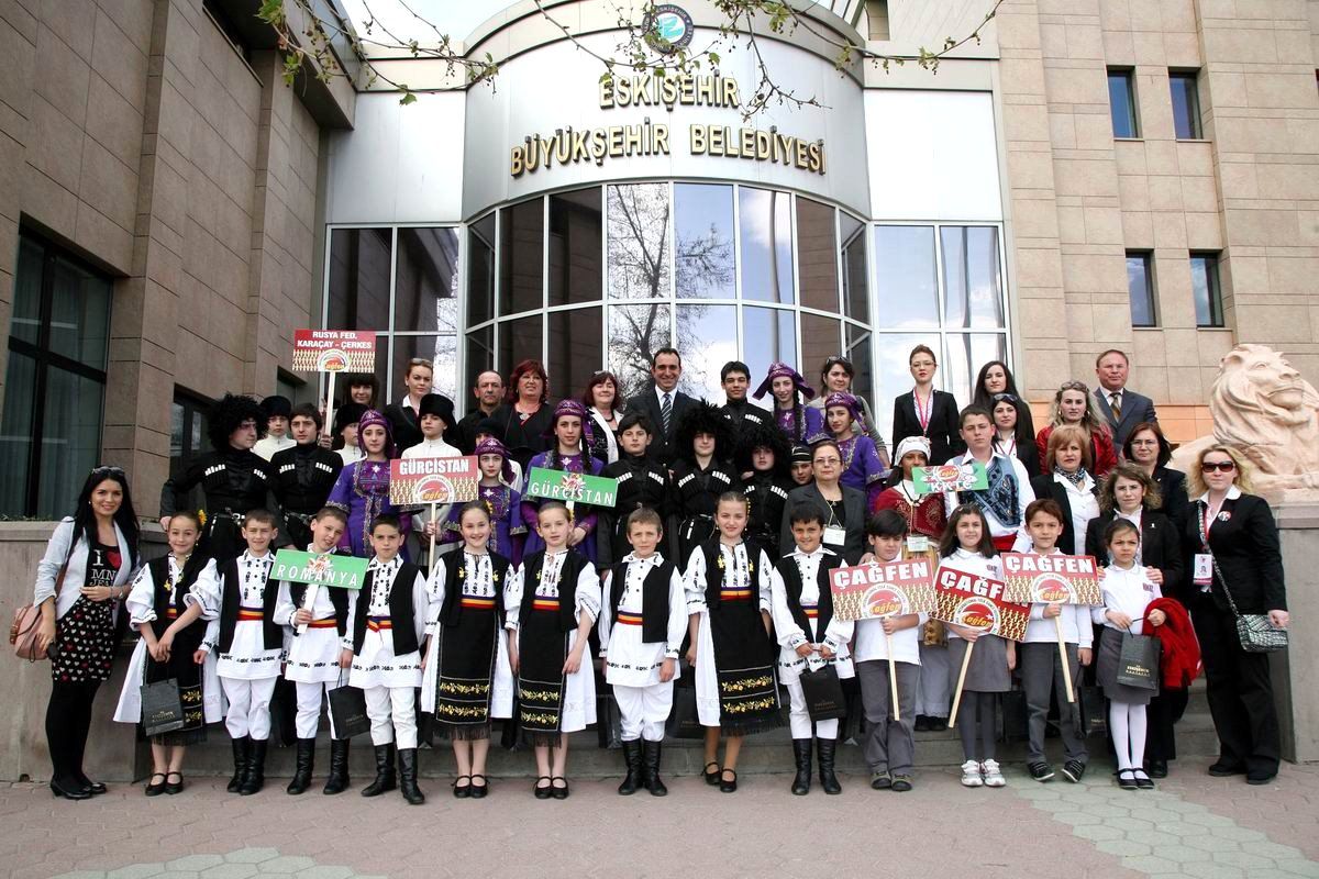 Dünya Çocukları'ndan Eskişehir Büyükşehir Belediyesine Ziyaret