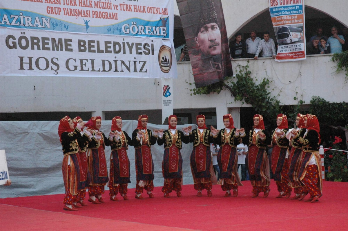 Göreme'de Halk Oyunları Yarışması 22 Nisan Pazar Günü Yapılacak