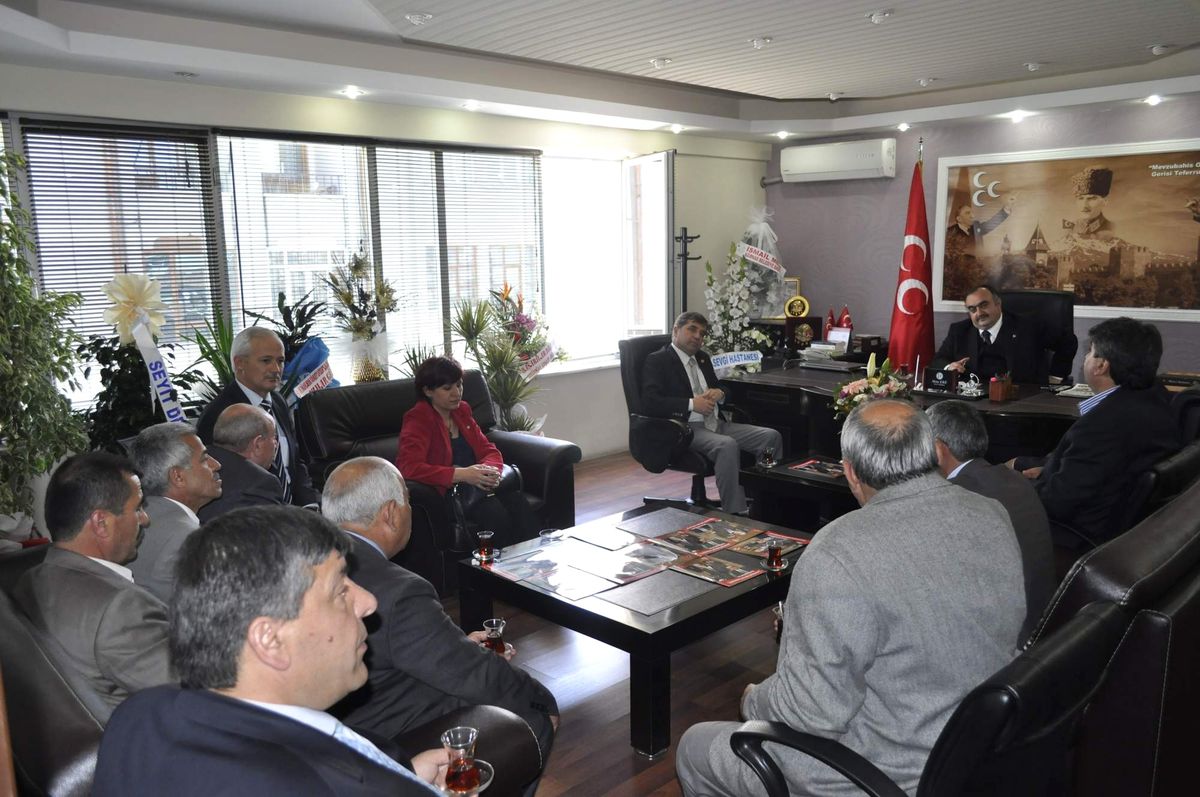 İgm Üyelerinden Başkan Eke\'ye Ziyaret