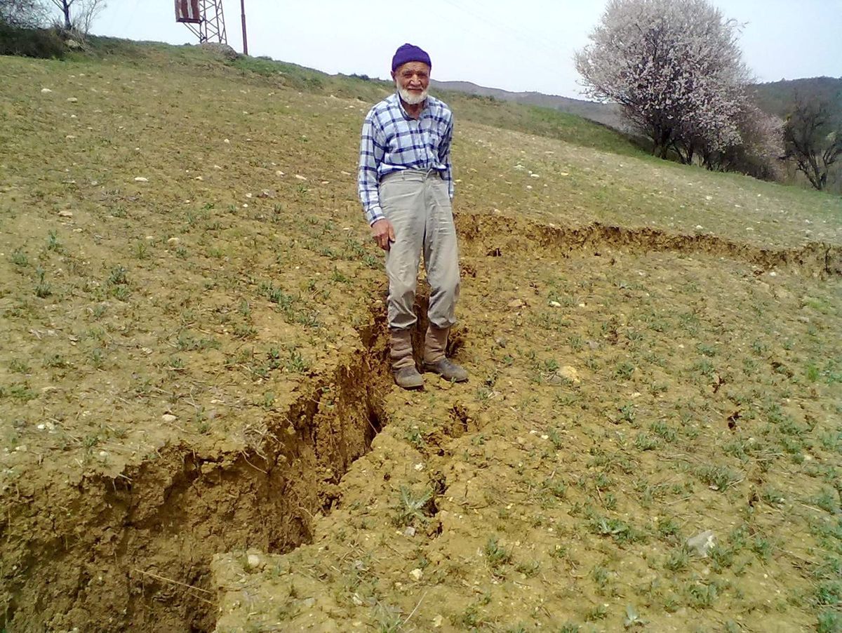 İskilip\'te Heyelan