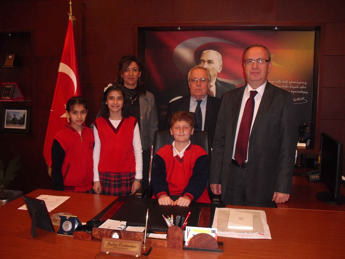 Minik Yusuf Söke'nin Sembolik Başkanı Oldu