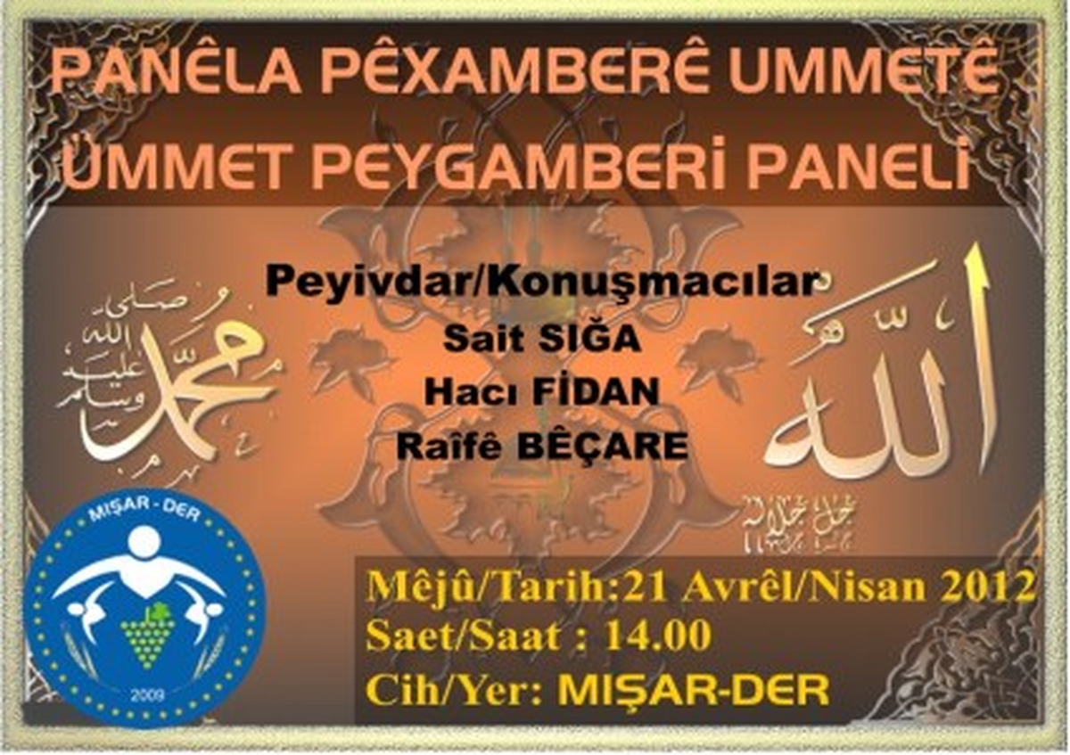 MIŞAR-DER\'den Panele Davet