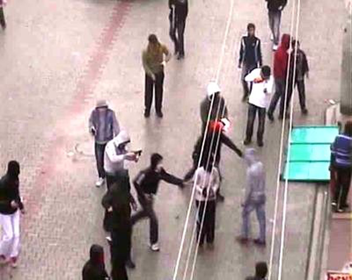 Molotoflu Saldırı Mobese Kamerasında