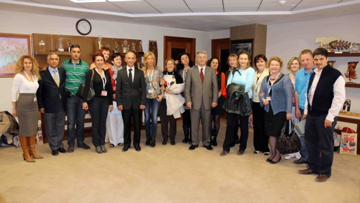 Özak Avrupalı Eğitimcileri Konuk Etti
