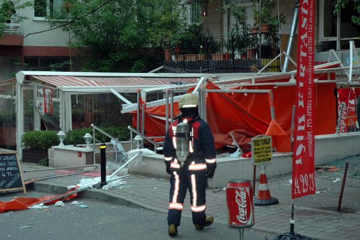 Büfede Tüp Patladı: 1 Yaralı