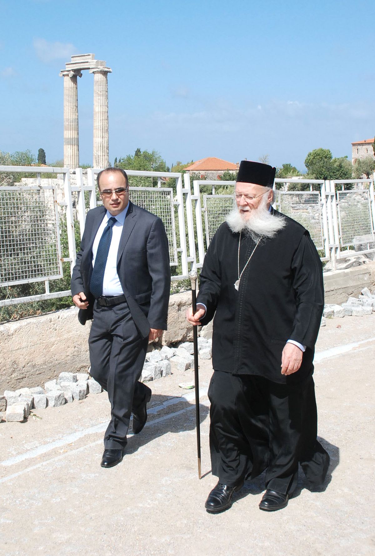 Fener Rum Patriği Bartholomeos Didim'de