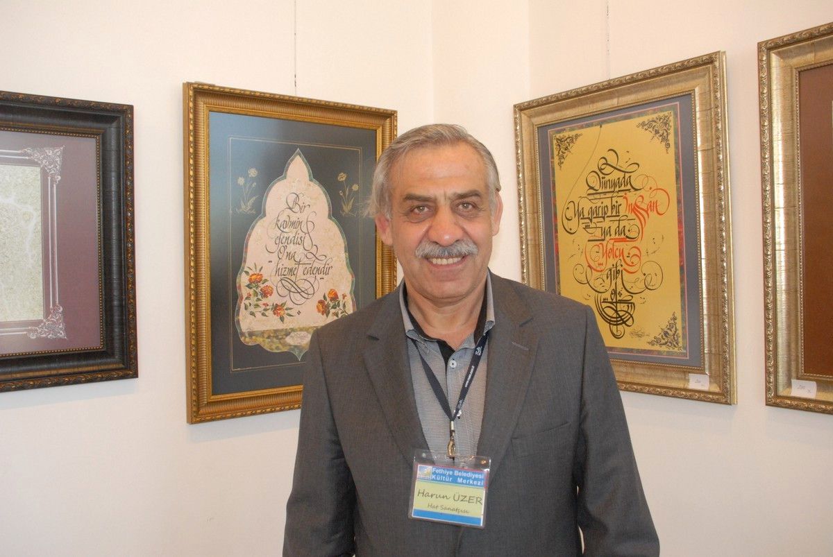 Fethiye\'de Göz Kamaştıran Hat Sergisi