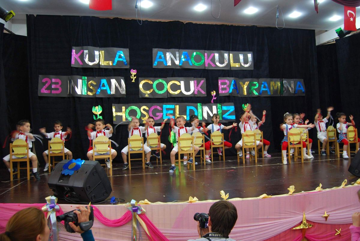 Kula Anaokulu 23 Nisan\'ı Kutladı