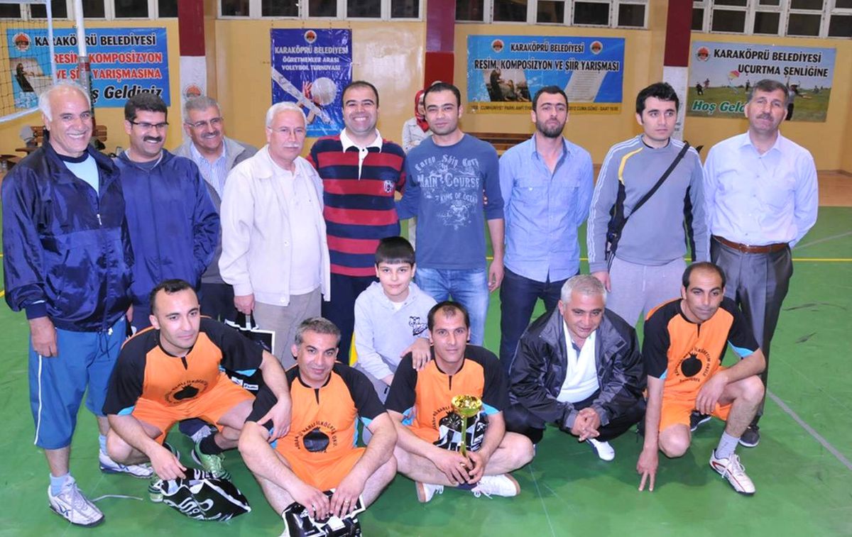 Öğretmenler Arası Voleybol Turnuvasının Final Kupa Töreni Yapıldı