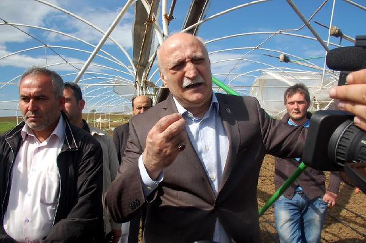 Tzob Genel Başkanı Lodosta Zarar Gören Seraları Gezdi