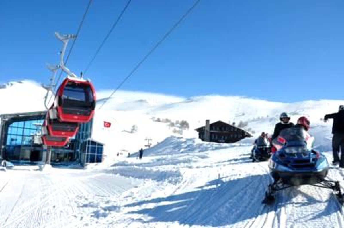 Uludağ\'da Kar Yağdı