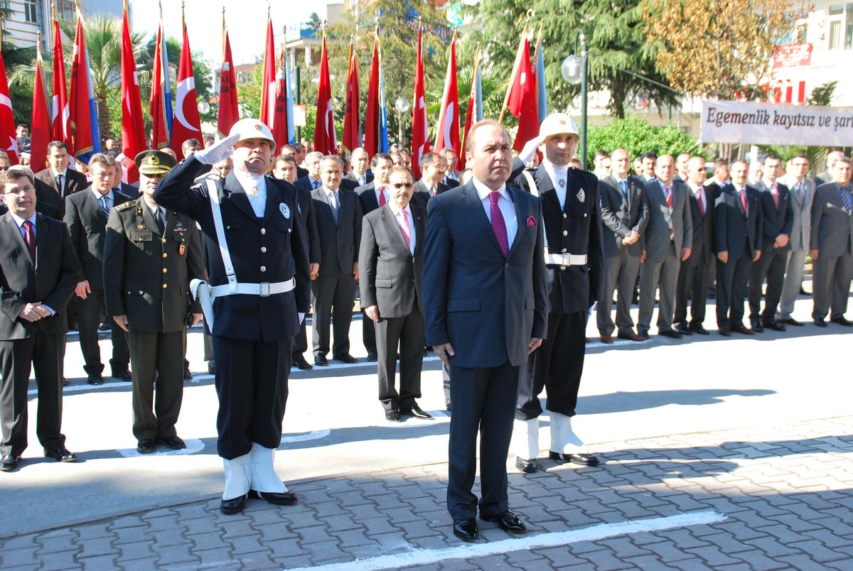 23 Nisan Bafra\'da Coşkuyla Kutlandı
