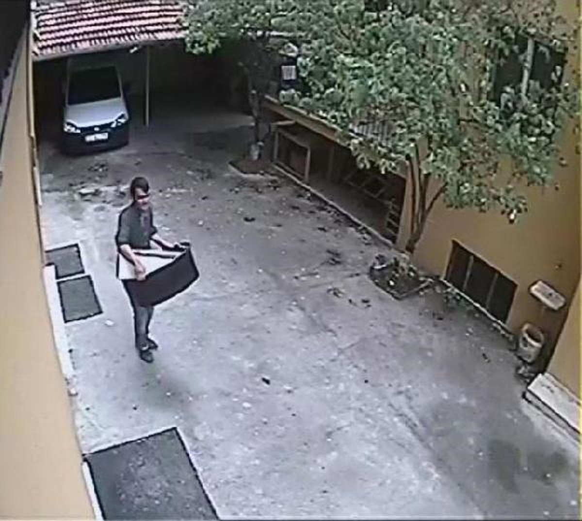 Bakır Kazan Hırsızlığı Kamerada