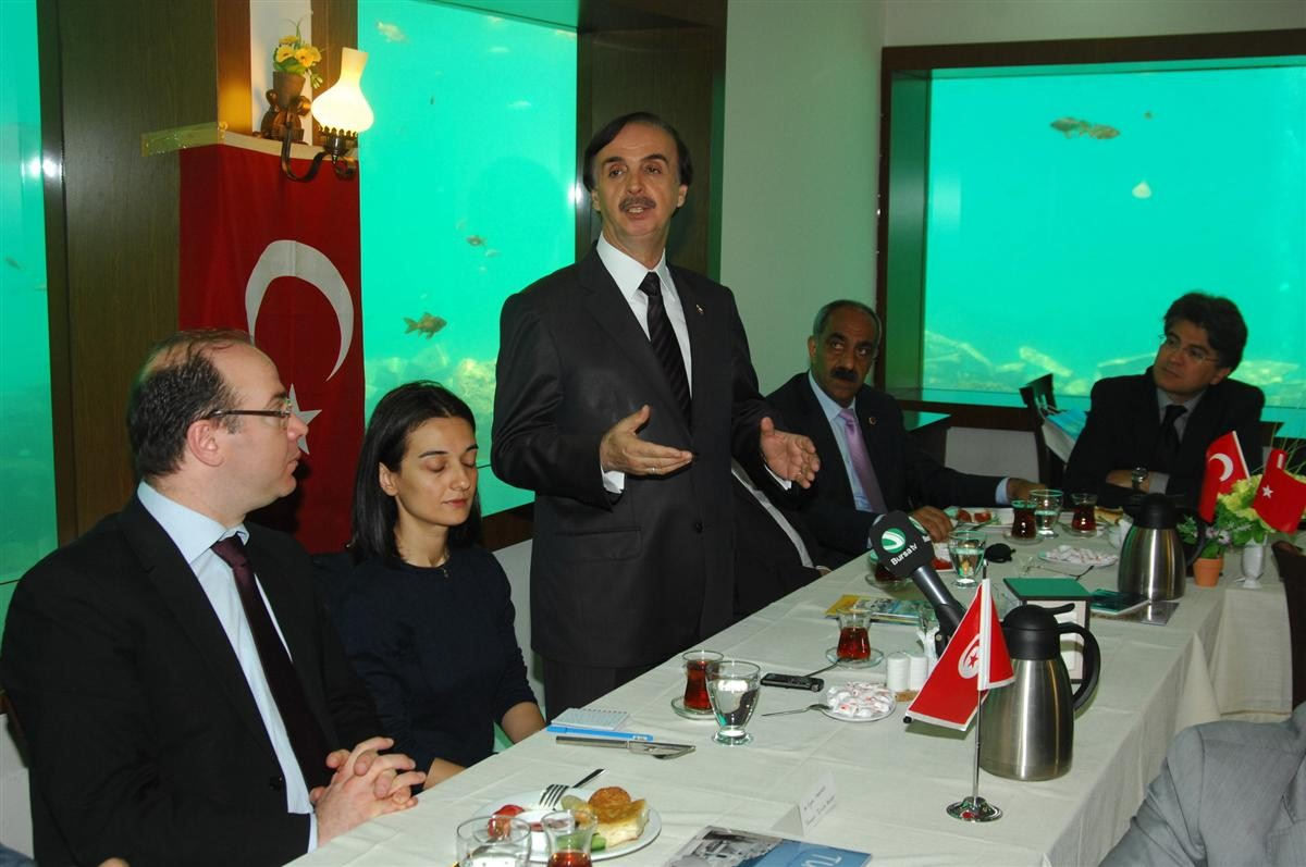 Başkan Keskin, Tunus Turizm Bakanı Fakhfakh\'ı Ağırladı