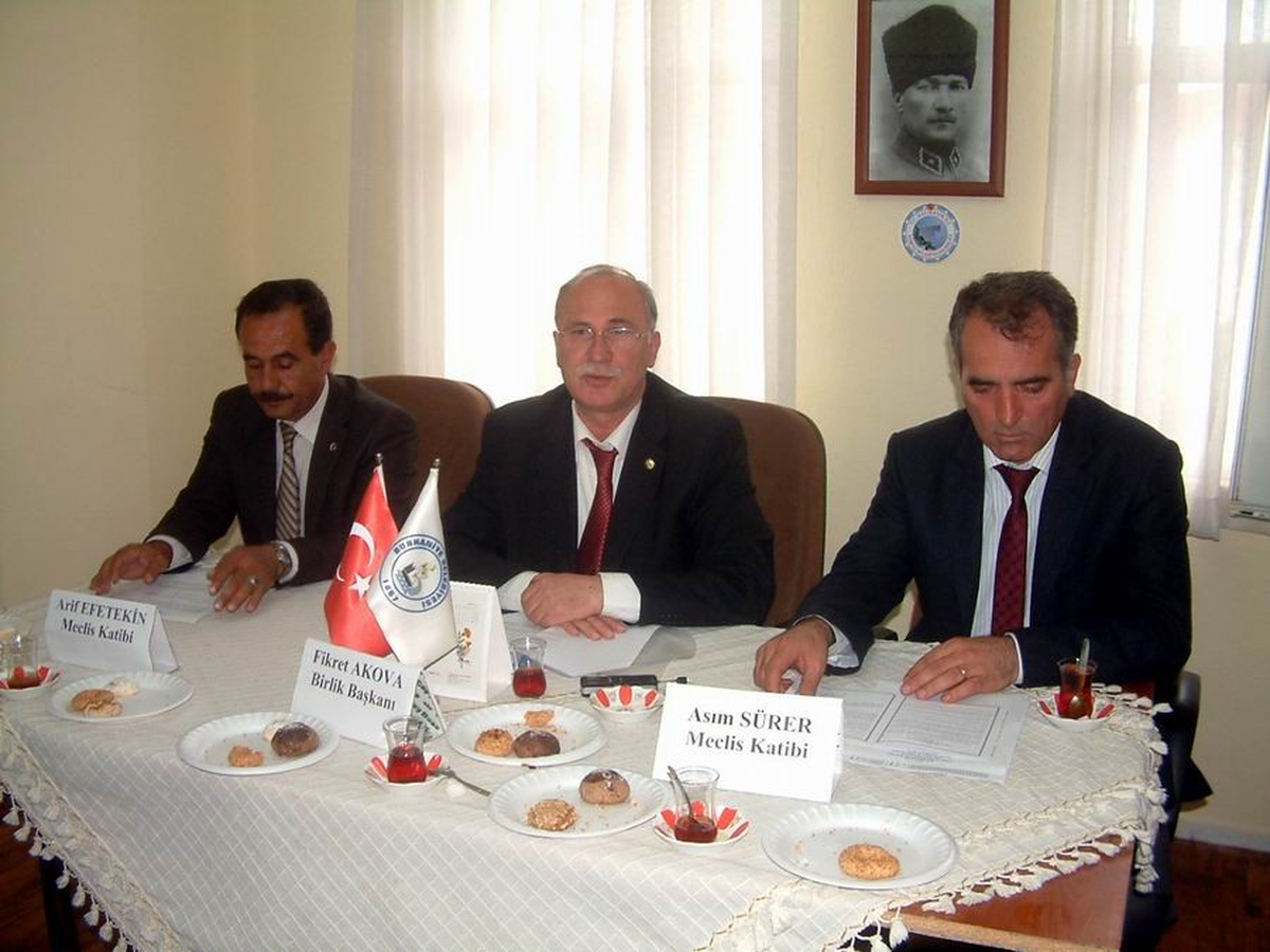 Burhaniye'de Körfez Belediyeler Birliği Toplandı