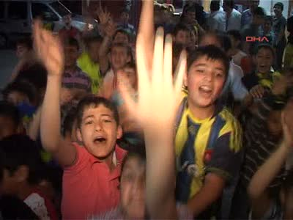 Cizre\'de Fenerbahçe Coşkusu