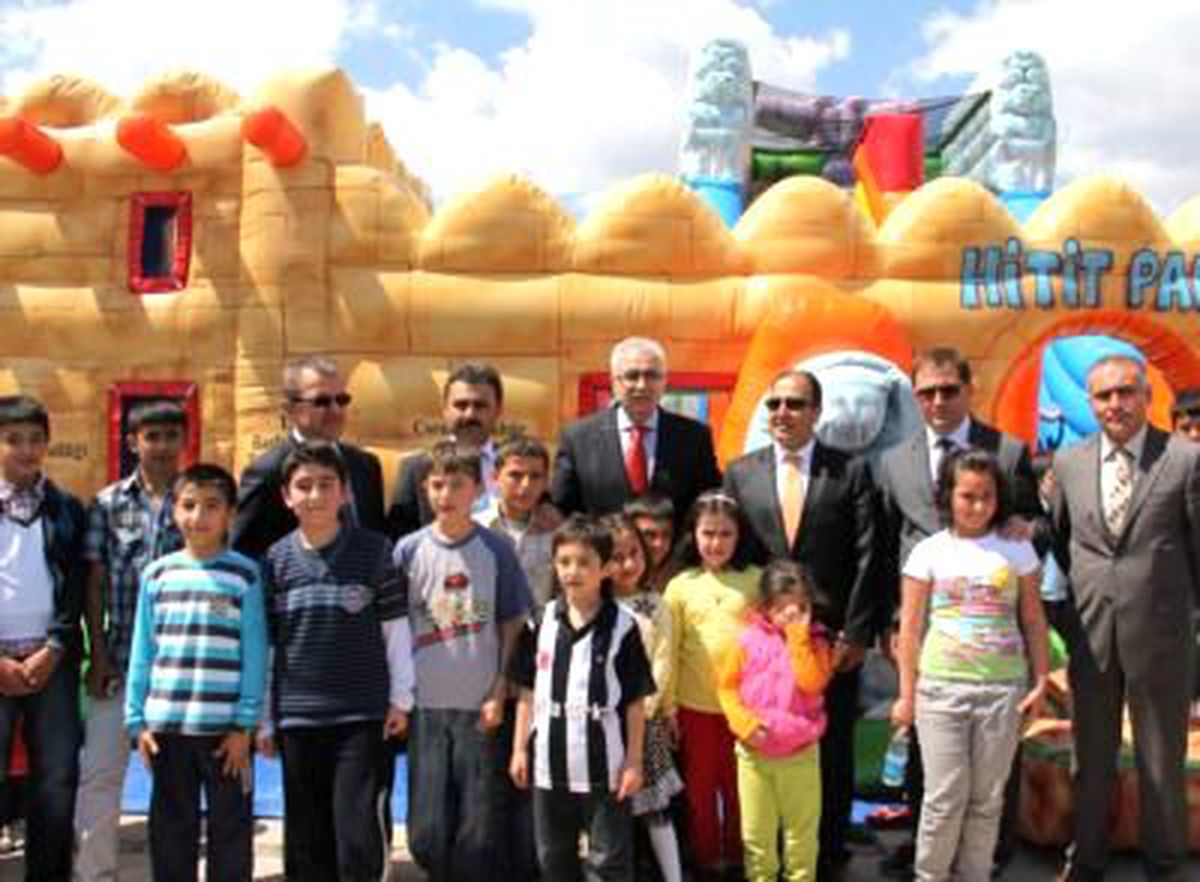 Hitit Oyun Bahçesi ile Hem Eğlendiler Hem Tarih Öğrendiler