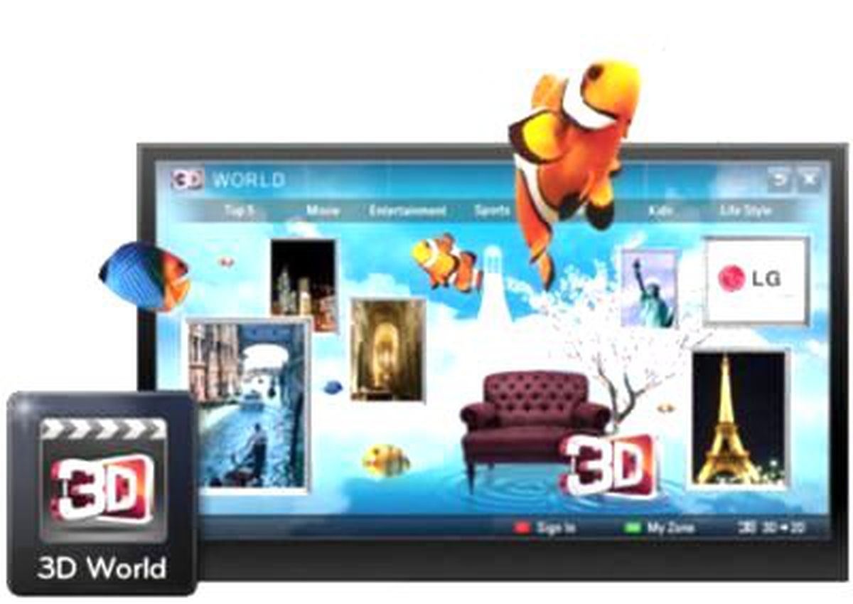 Lg\'den Cinema Screen ile 3d Tv\'lerde Yenilik!