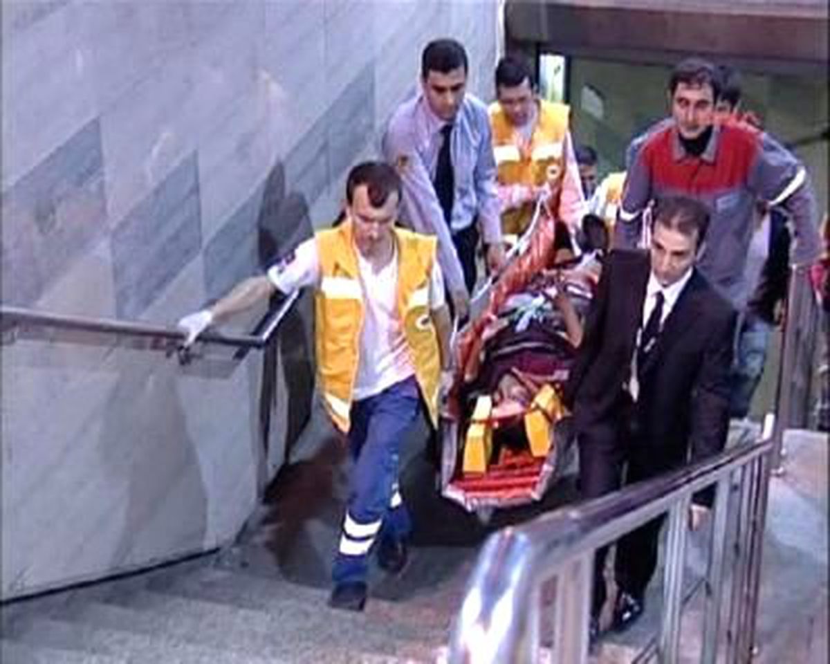 İstanbul Metrosunda Görülmez Kaza