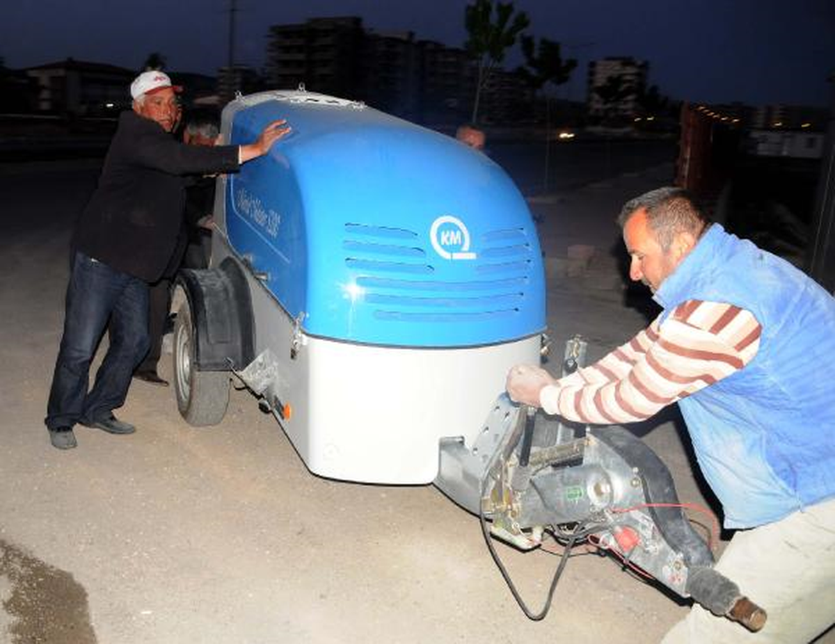 Şanlıurfa'dan Çalınan Beton Karıştırıcı, Van'da Bulundu