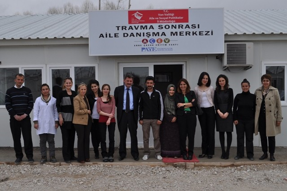 Van\'da Travma Sonrası Aile Danışma Merkezi Açılıyor