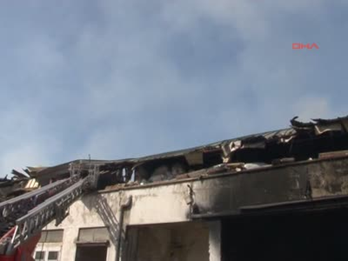 Bakırköy\'de Büyük Yangın