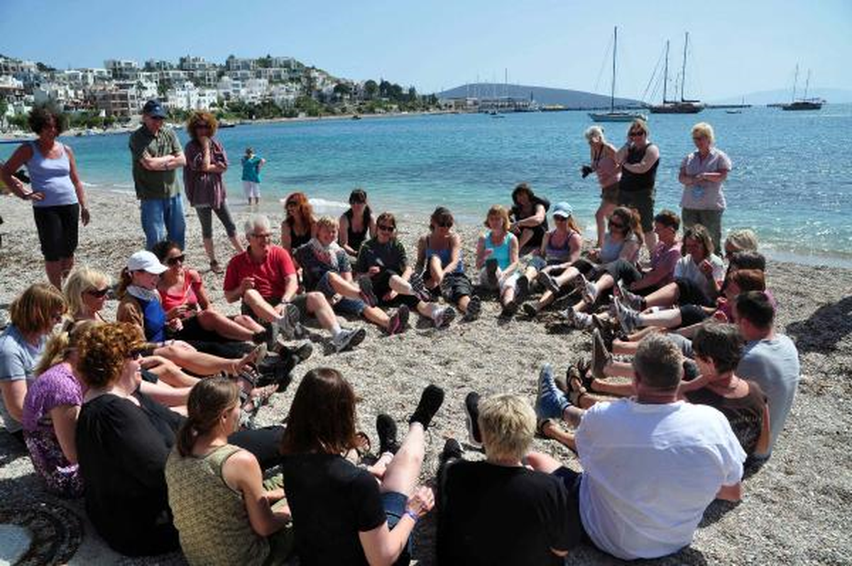 Danimarkalı Çocuk Eğitmenlerinin Bodrum\'da Eğlenceli Kampı