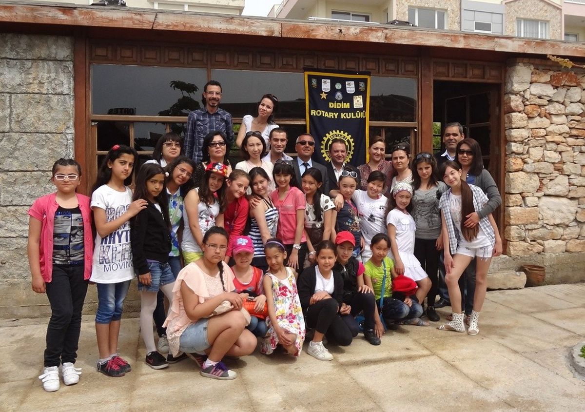 Didimli Rotaryenler Kazak Heyetini Ağırladı