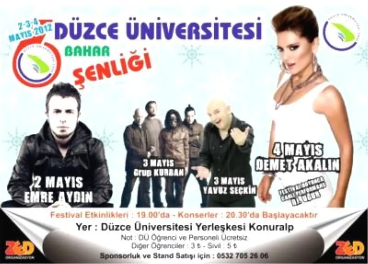 Düzce Üniversitesi 6.bahar Şenliği