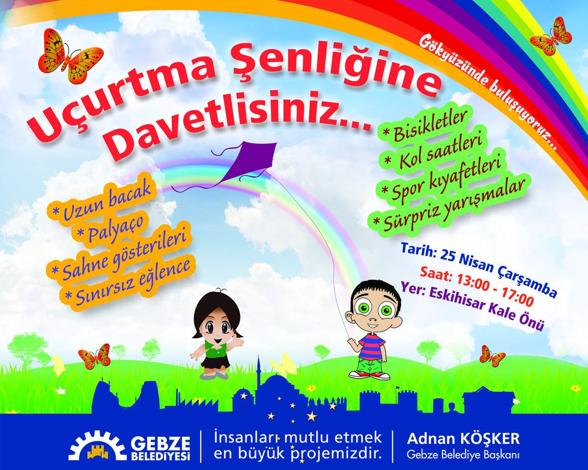 Gebzeli Çocuklar Gökyüzünde Buluşuyor