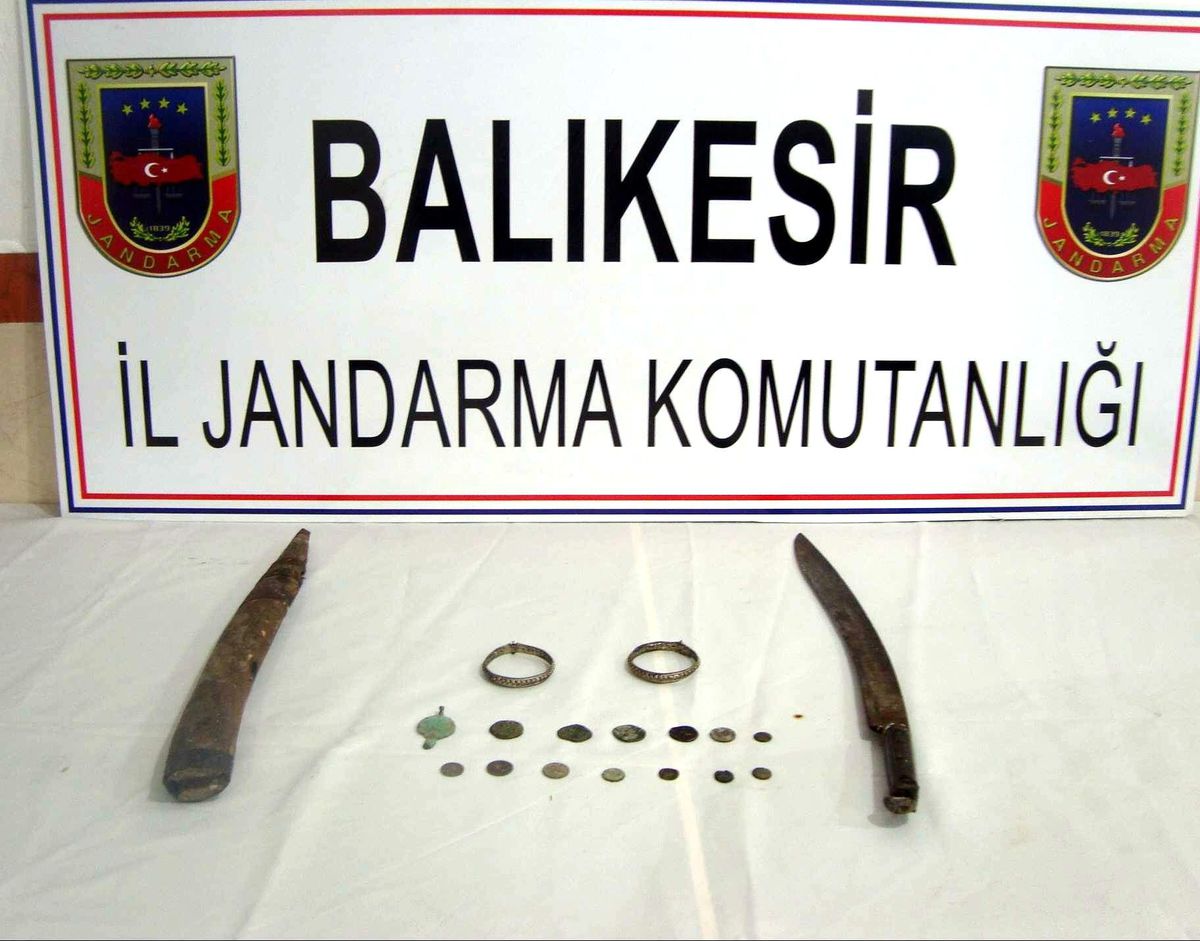Jandarmadan Tarihi Eser Operasyonu