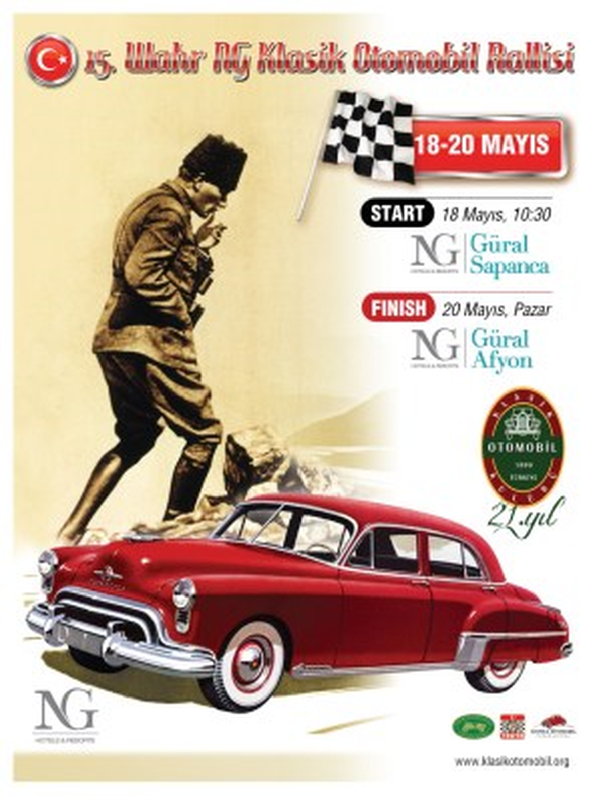 Klasik Otomobiller NG. 15. WAHR Rallisi