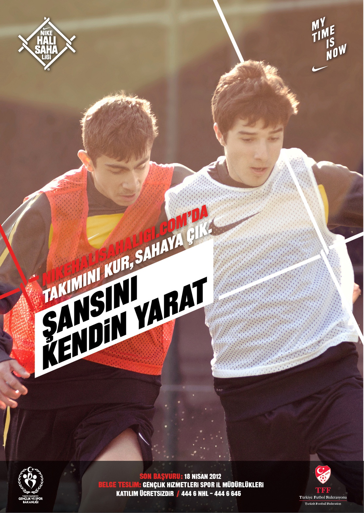 Nike Halı Saha Futbol Turnuvası İçin Geri Sayım