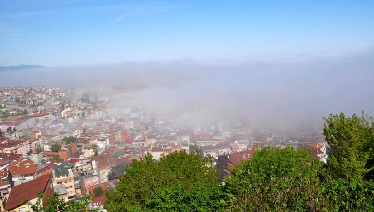 Trabzon\'da Hava Ulaşımına Sis Engeli