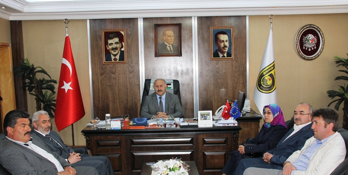 AK Parti İl Teşkilatından Belediye Başkanı Polat'a Ziyaret