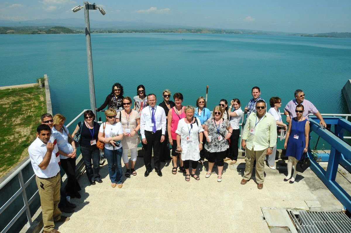 Avrupalı Öğretmenler Çatalan Tesislerini Gezdi