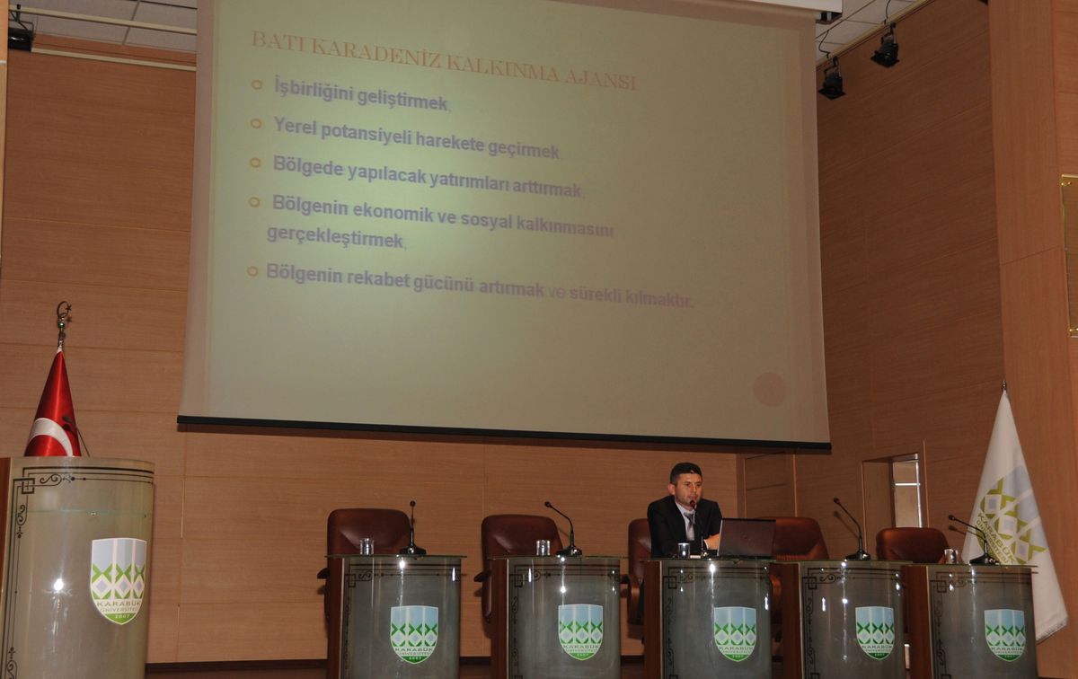 \'Batı Karadeniz Kalkınma Ajansı Proje Destekleri\' Konulu Konferans Düzenlendi