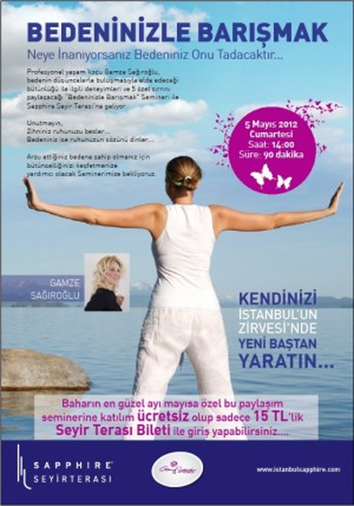 "Bedeninizle Barışmak" Semineri