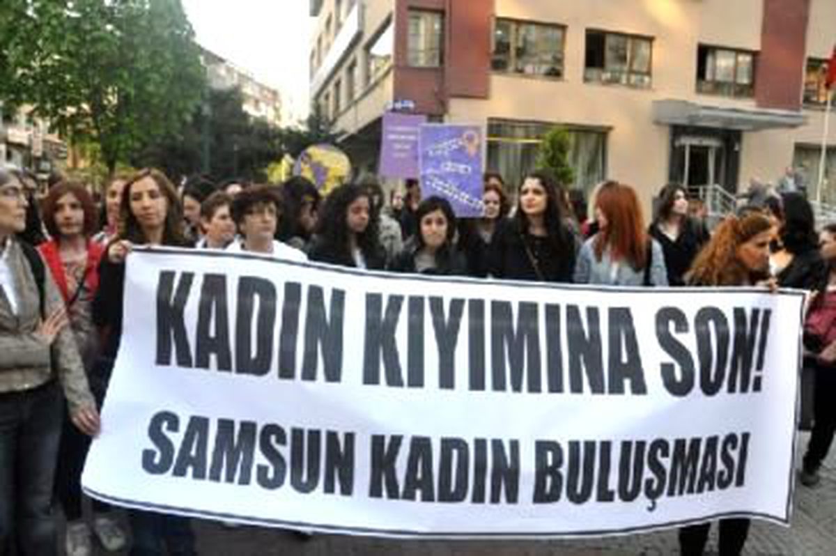 Bıçaklanan Kadın İçin Eylem Yaptılar