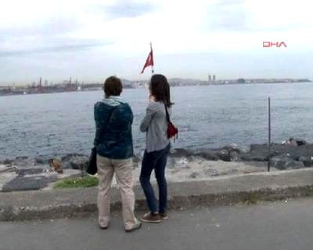 Boğaz\'da Yunusların Gösterisi