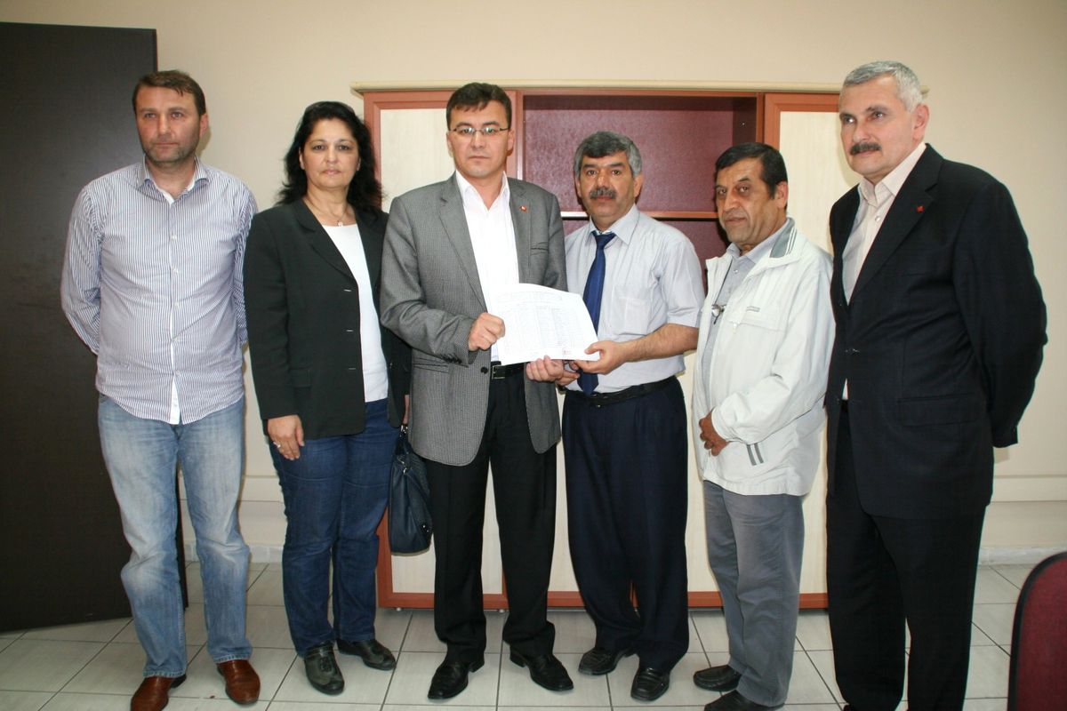 Devrek CHP İlçe Başkanı Aydınlı Mazbatasını Aldı