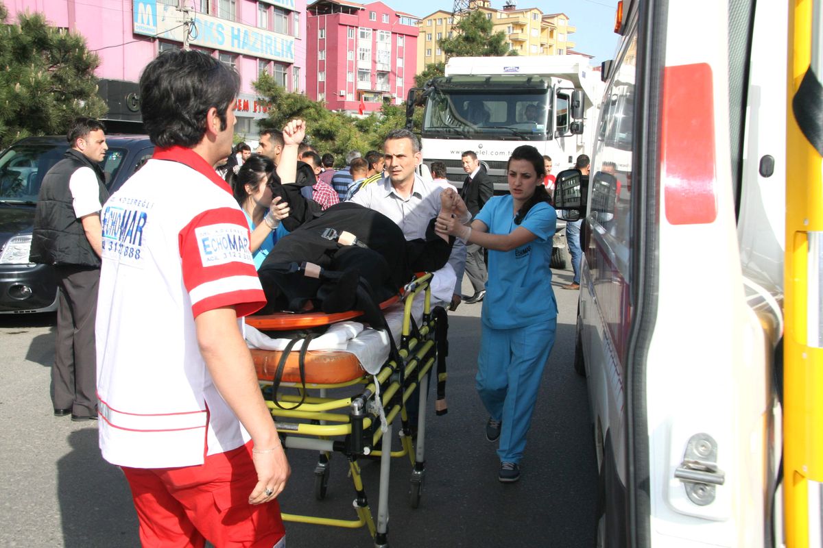 Ereğli\'de Trafik Kazası: 1 Yaralı