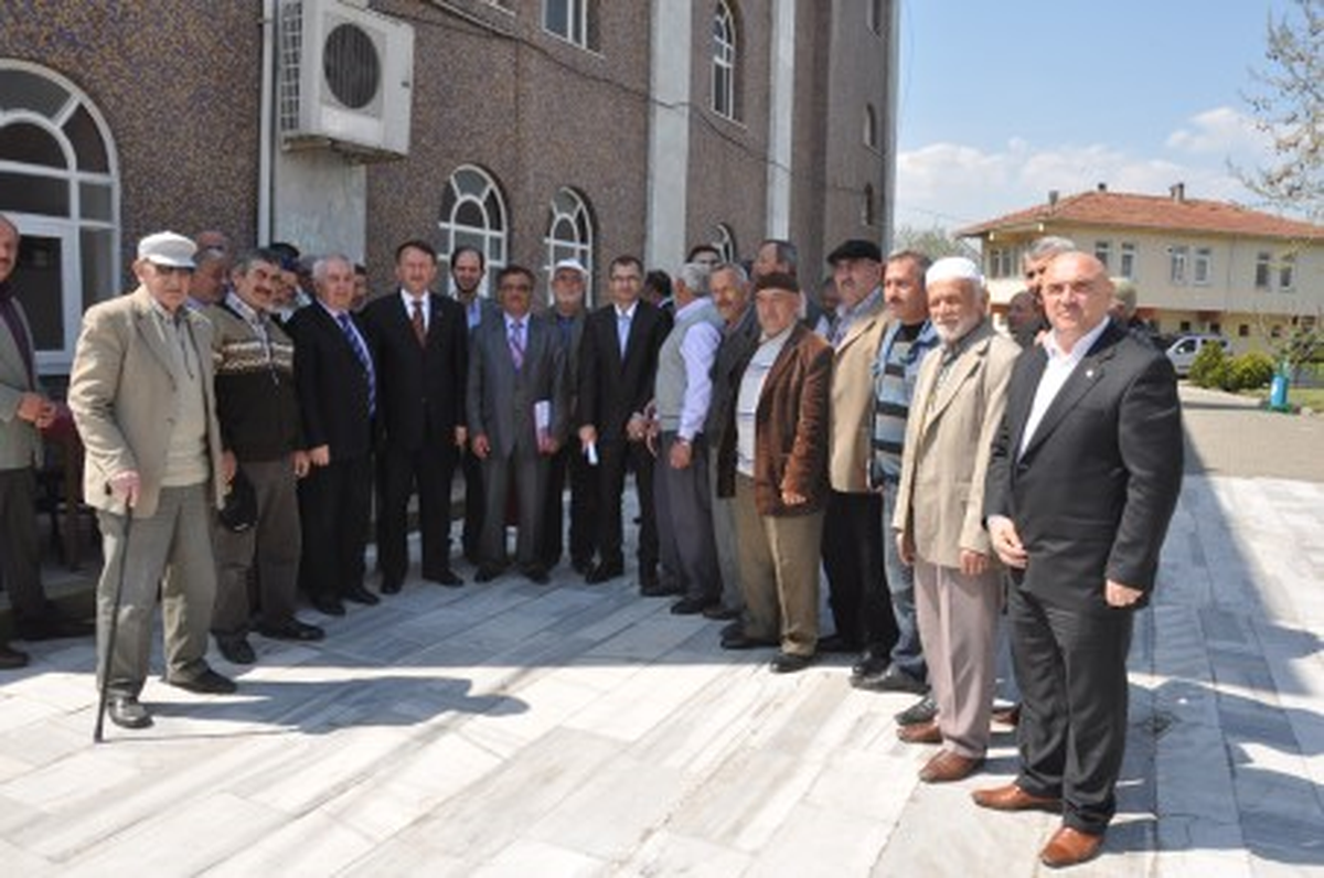 Karabalık Camii Cemaati İle Sohbet Etti