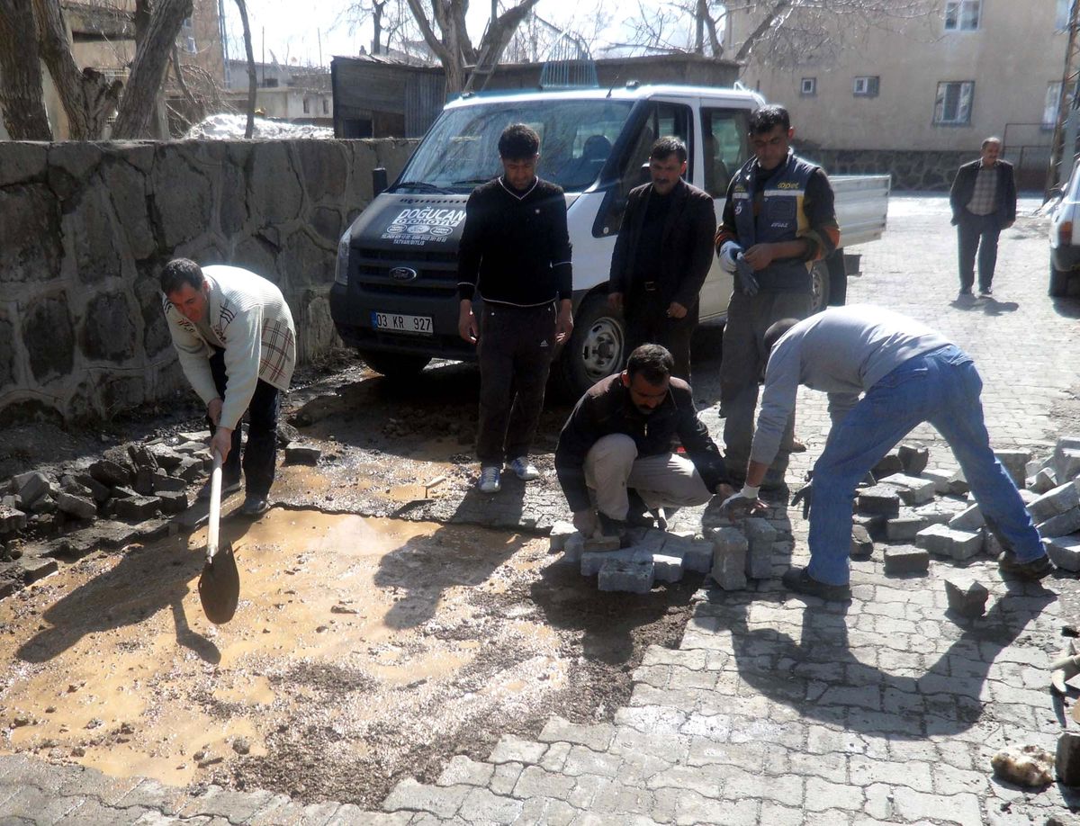 Bitlis\'te Kar Tahribatları Onarılıyor